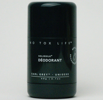 No Tox Life SOLIDSILK® Deodorant (Earl Grey) Refillable - Simple Good