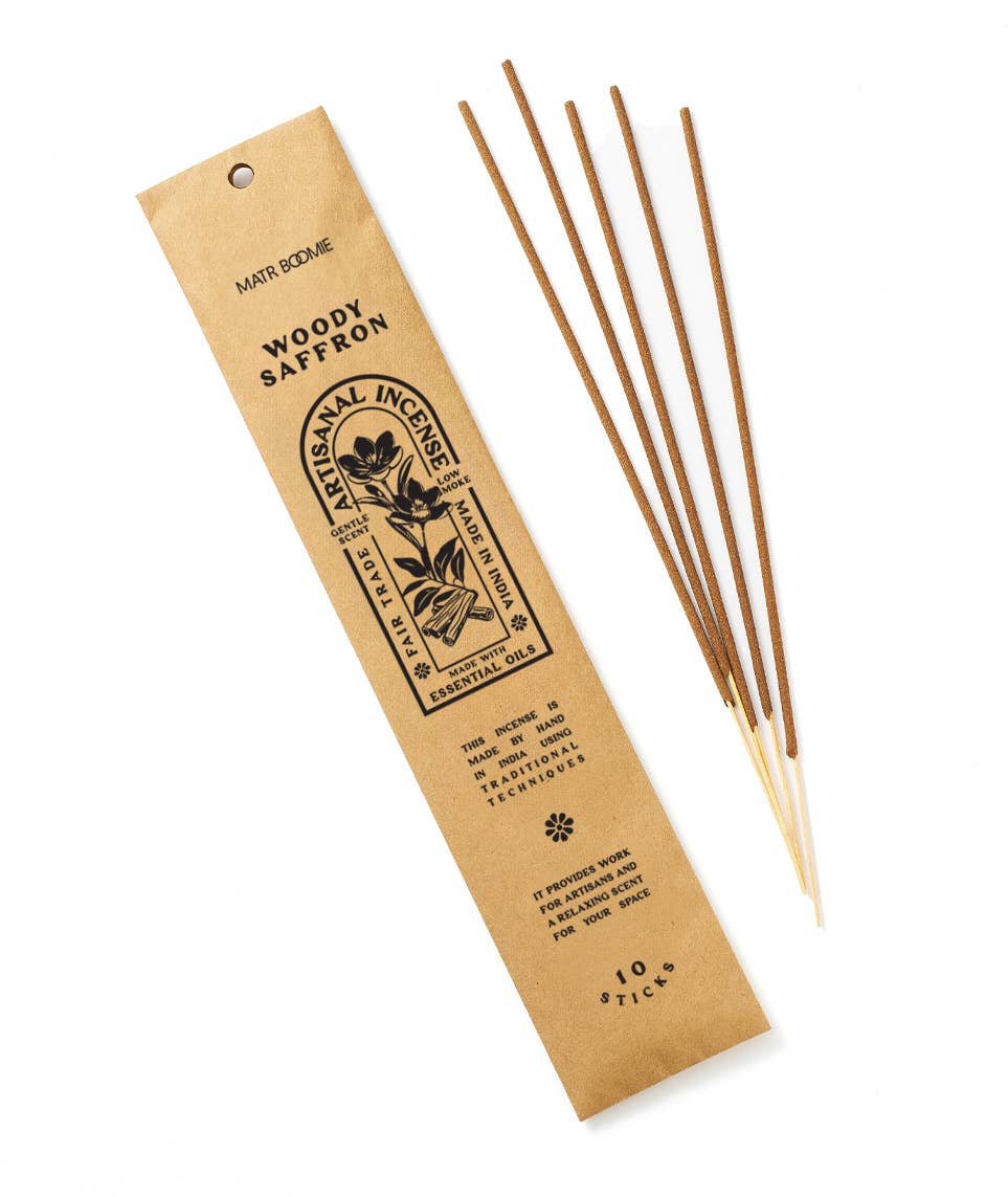 Woody Saffron Incense