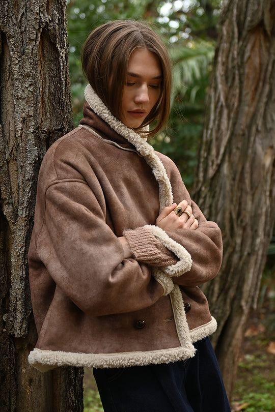 Shearling Aviator Jacket