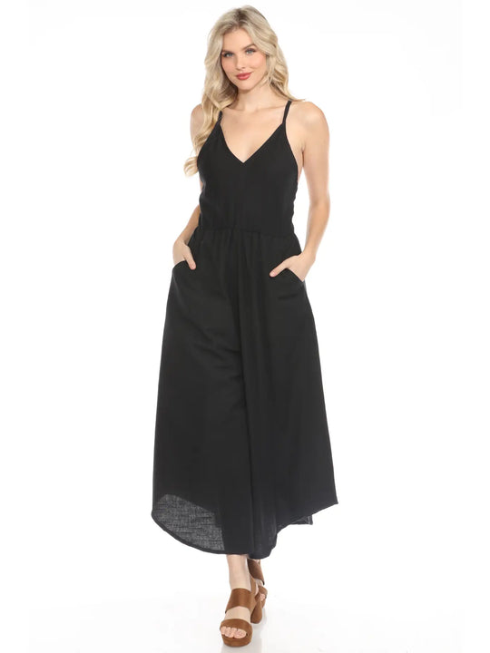 Stripe Plazzo Overall