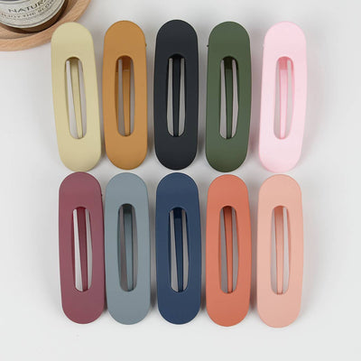 TheDivaSoap Solid Color Matte Duckbill Clip - Simple Good