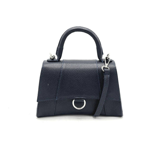 Leather Mini Briefcase Purse
