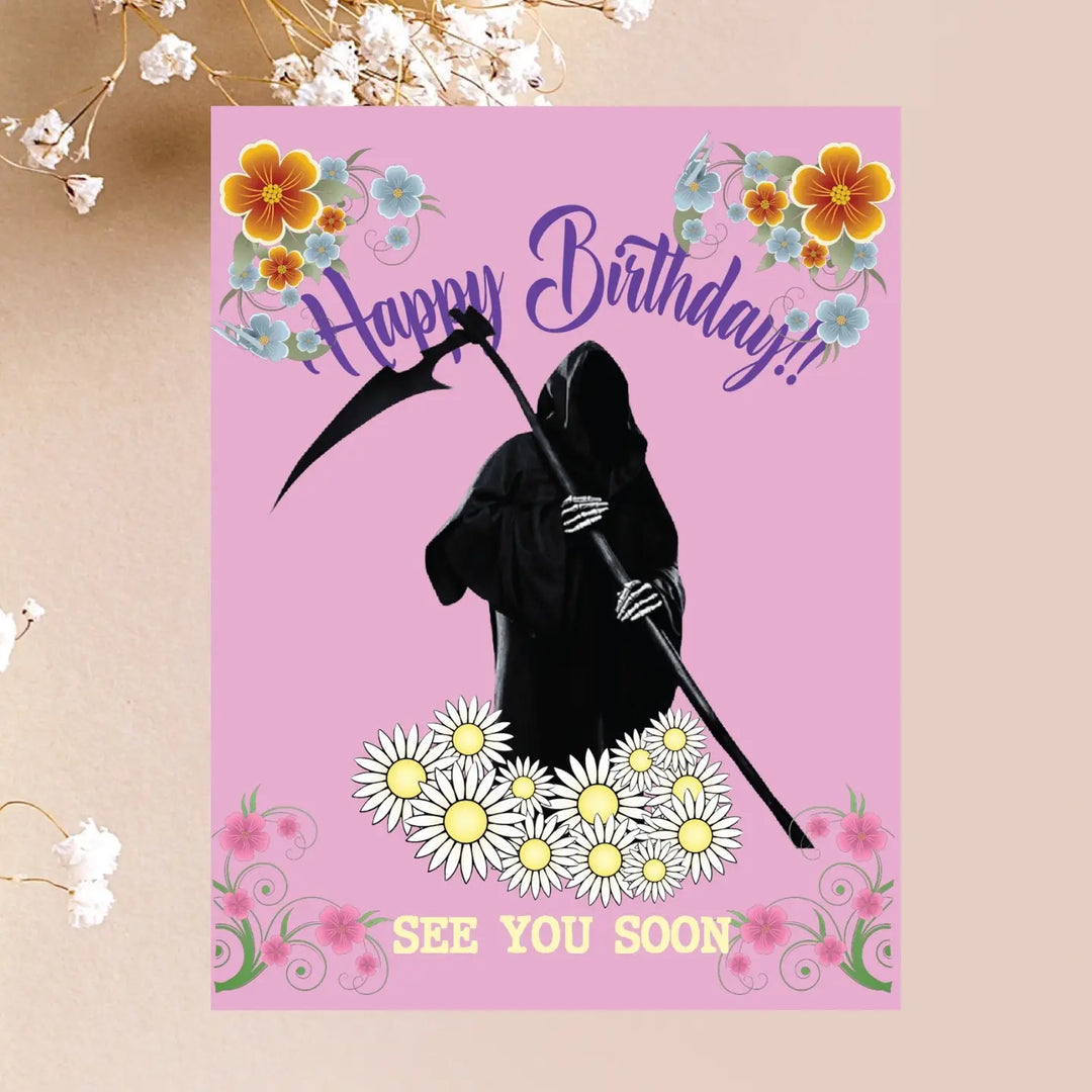 See You Soon Birthday Card