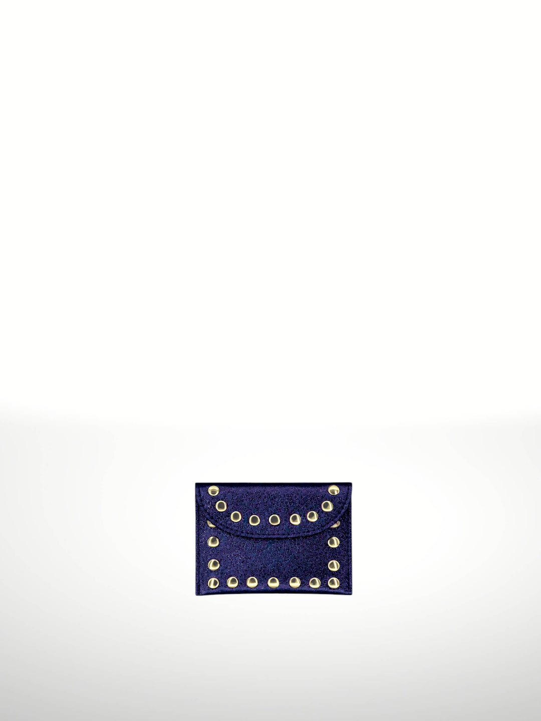 Leather Wallet with Studs
