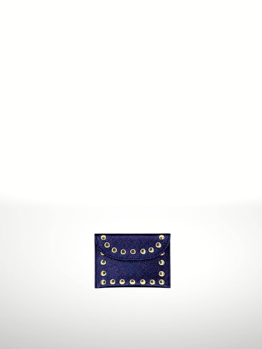Leather Wallet with Studs