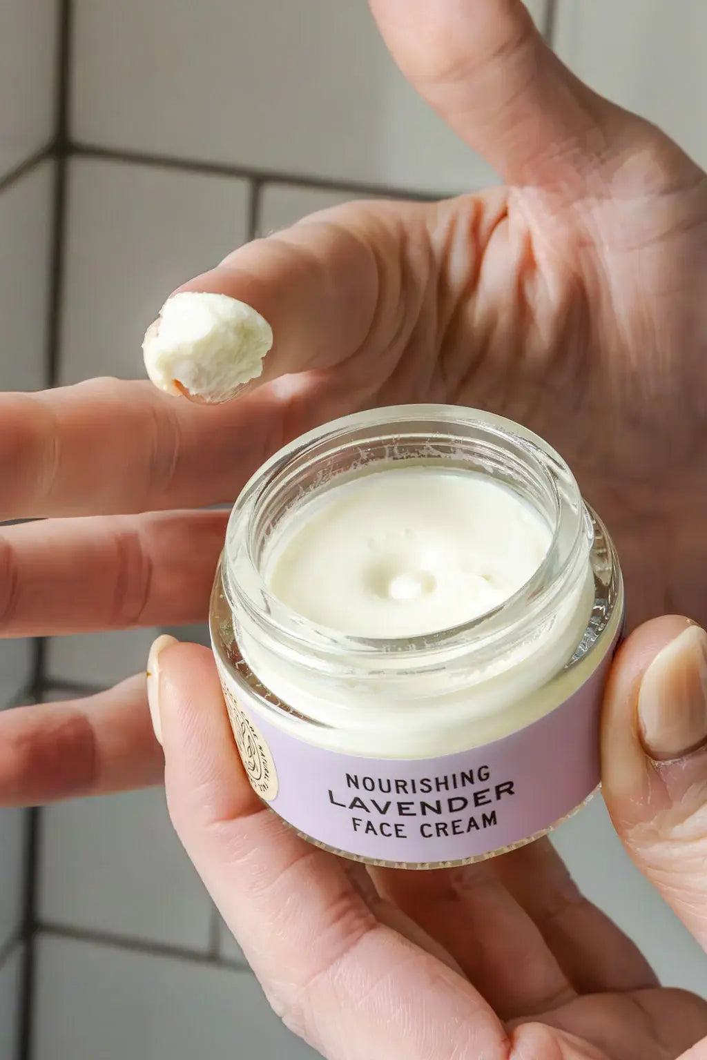 Lavender Organic Herbal Face Cream