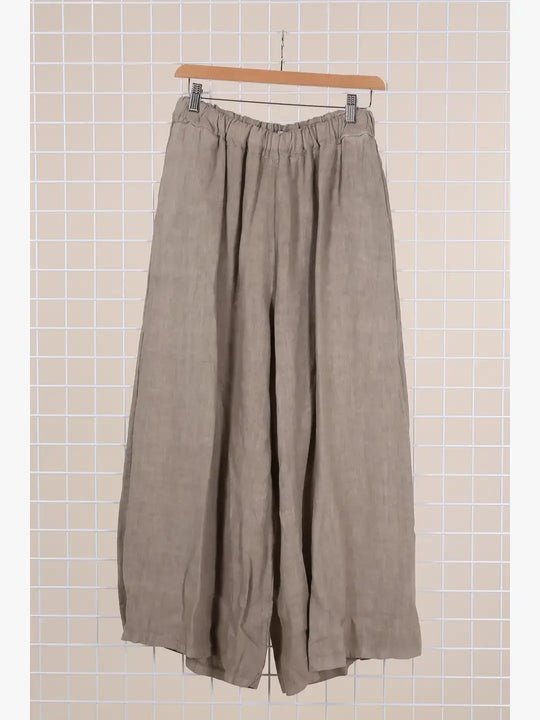 Wide Leg Linen Pants