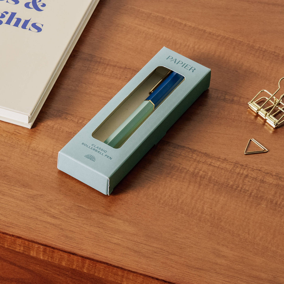 Classic Rollerball Pen with Pen Clip