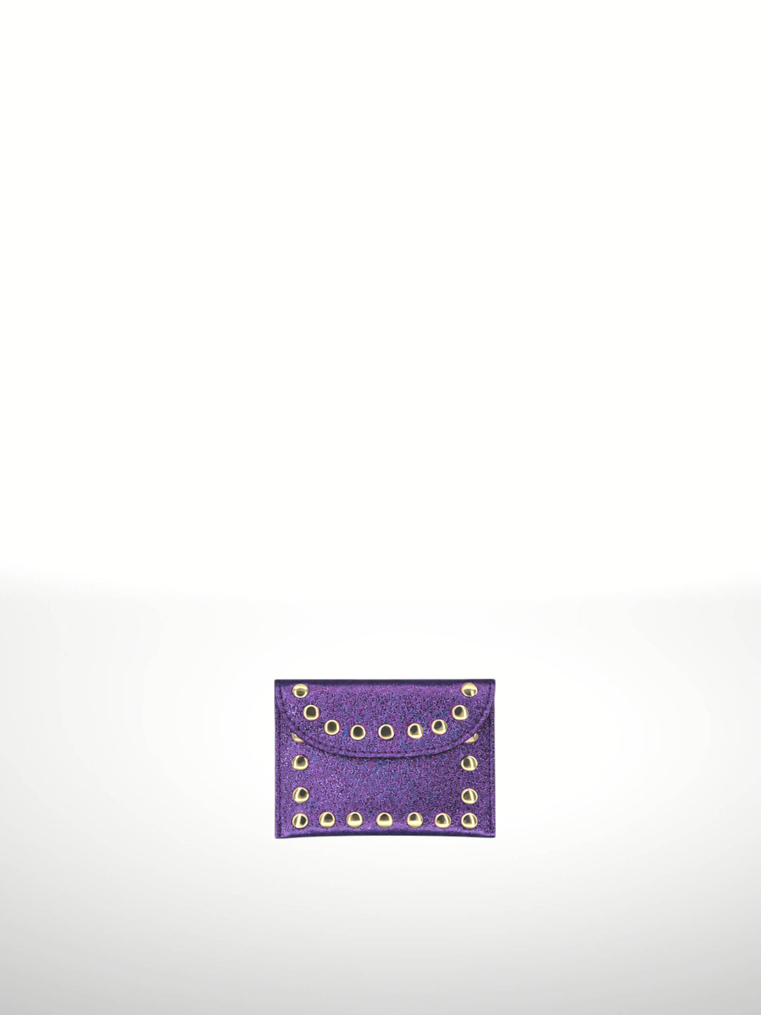 Leather Wallet with Studs