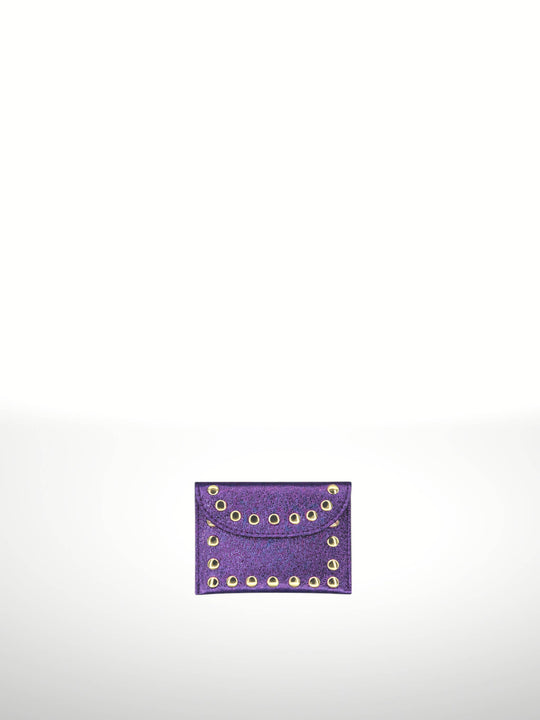 Leather Wallet with Studs