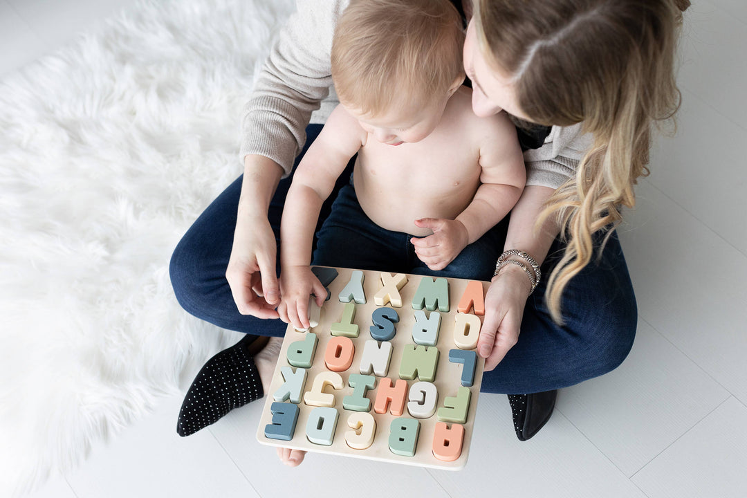 Wooden Alphabet Montessori Learning Toy