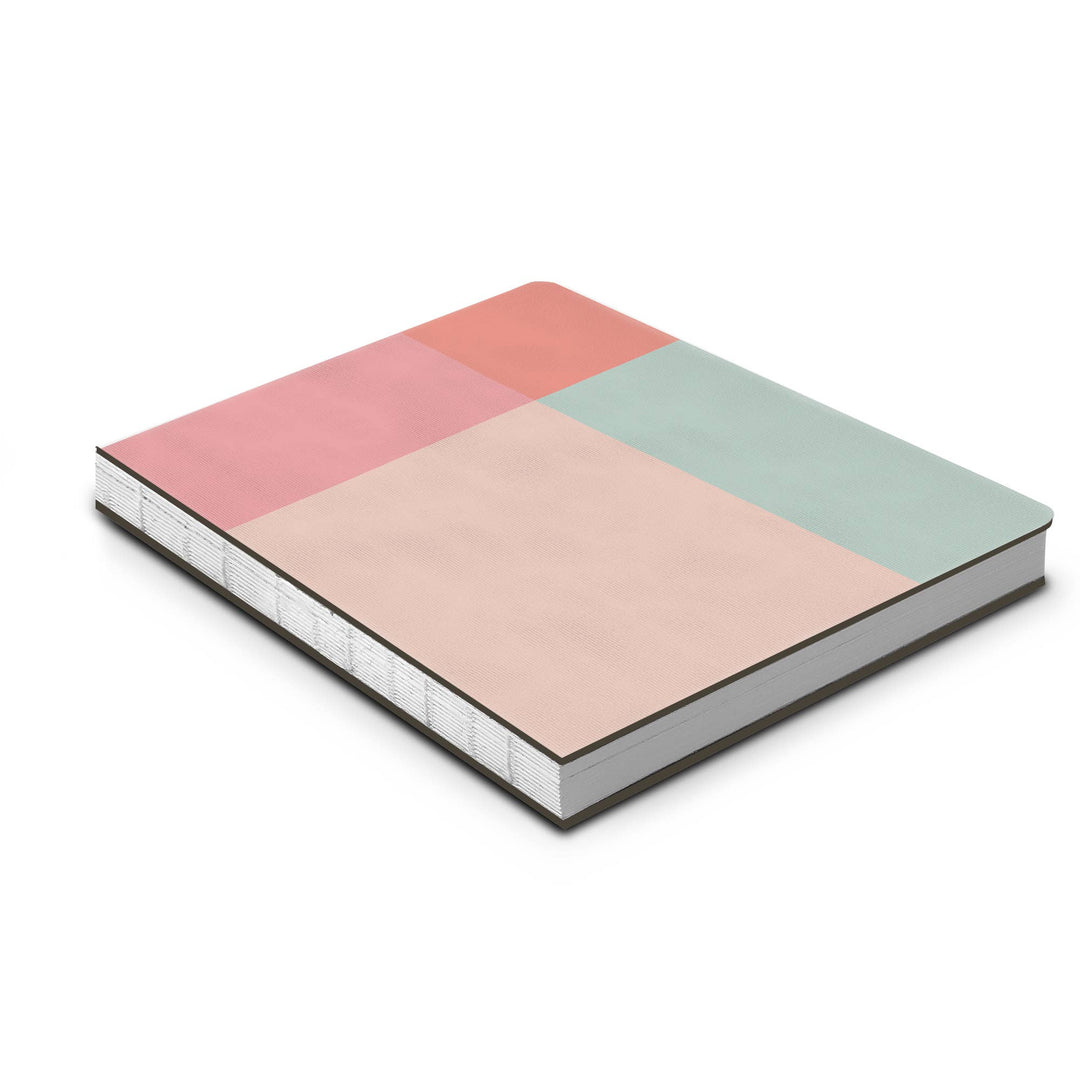 Pastel Color Block Medium Deconstructed Journal