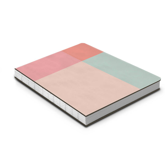 Pastel Color Block Medium Deconstructed Journal