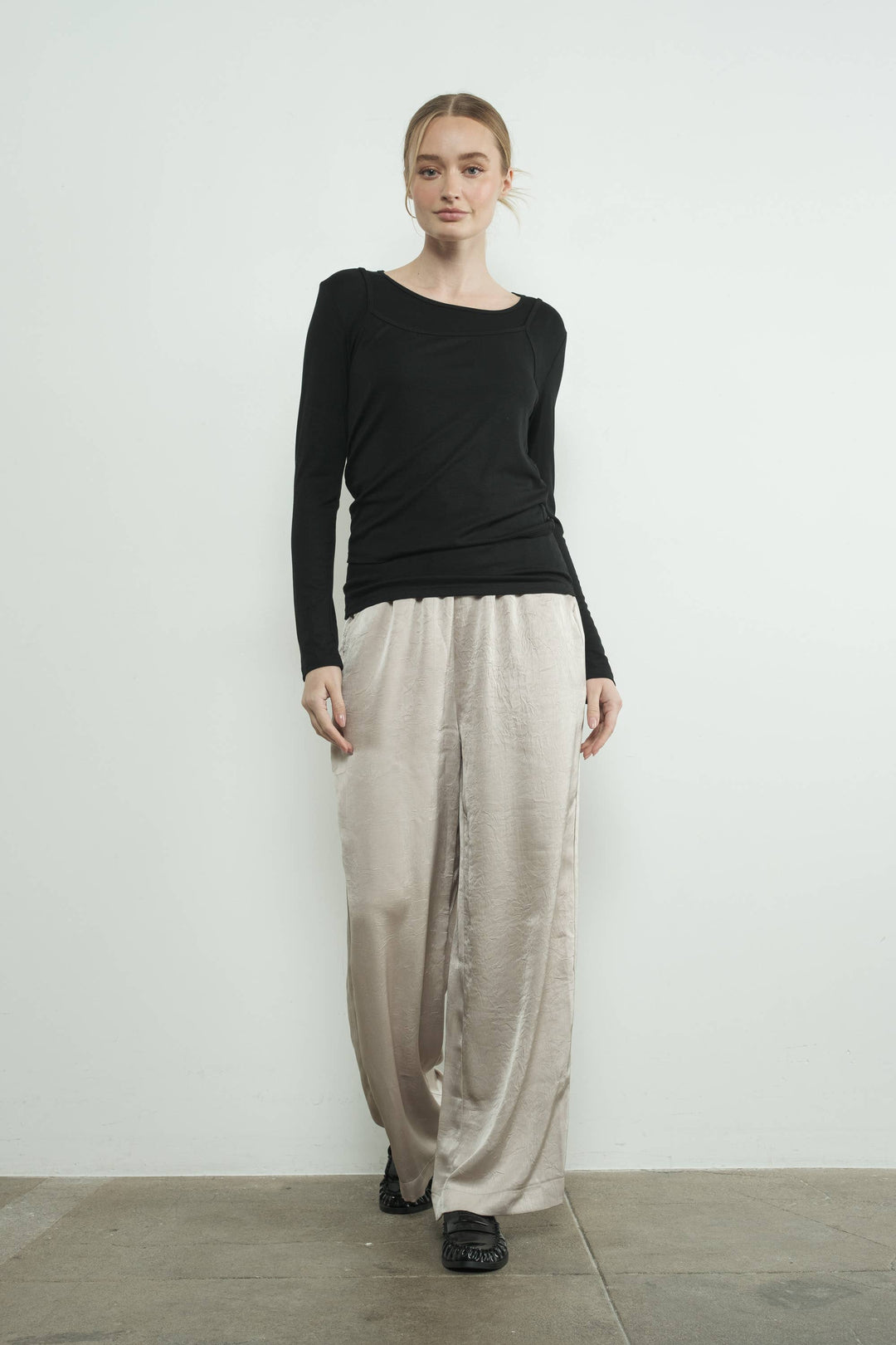 Two-fer Tank & Long Sleeve Top