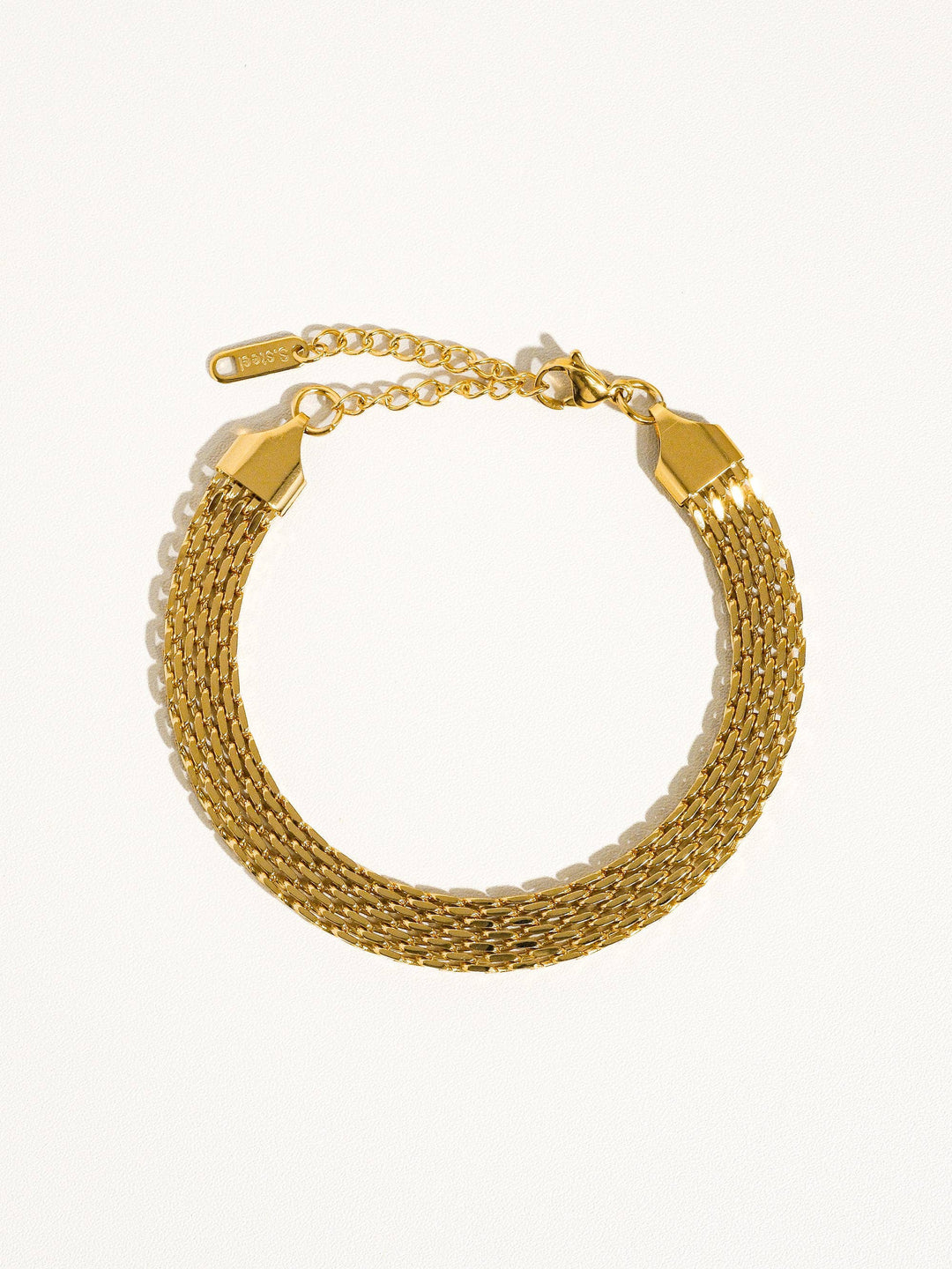 Caden 18K Gold Plated Non-Tarnish Bold Chain Bracelet