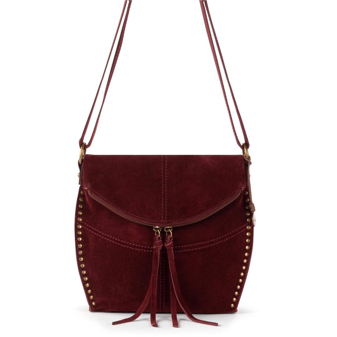 Silverlake Flap Crossbody Suede