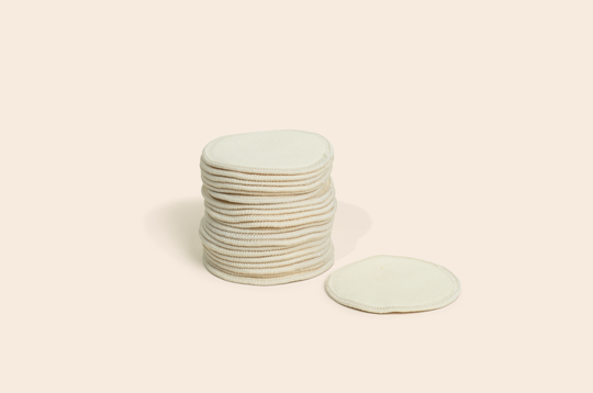 Set of 20 - Reusable Hemp Facial Rounds