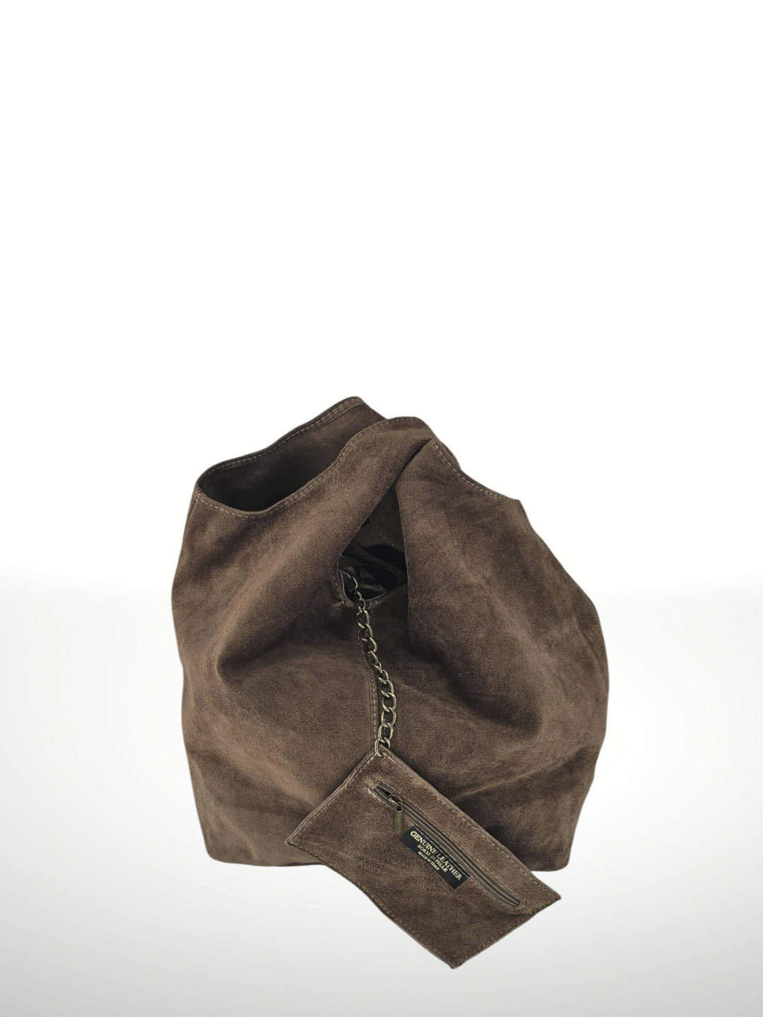 Giannina Suede Shoulder Bag