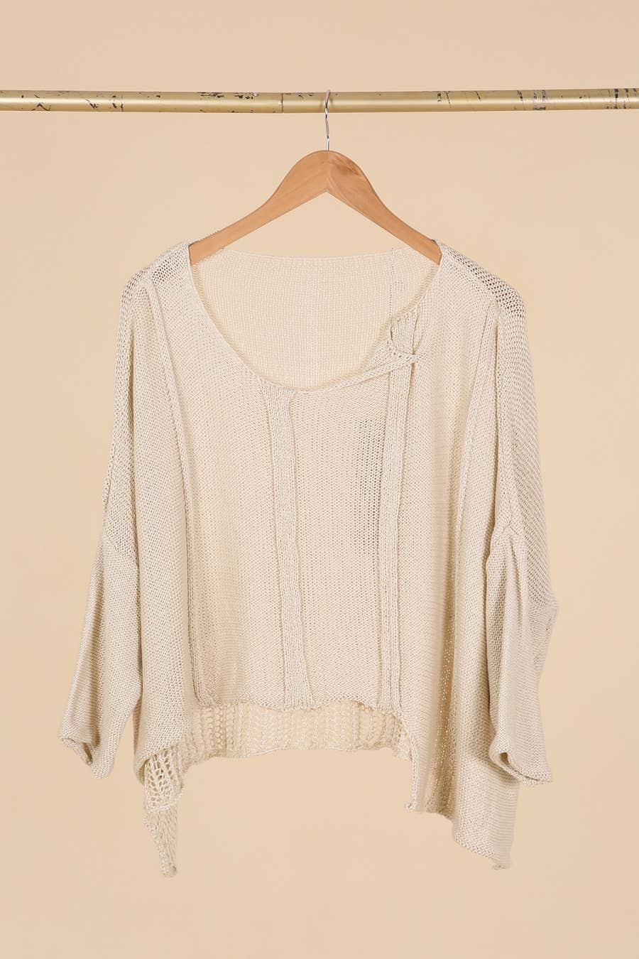 Lightweight Asymmetrical Sweater