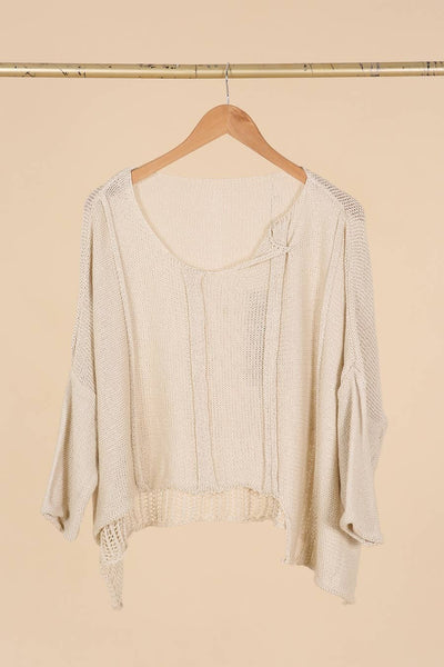 Lightweight Asymmetrical Sweater