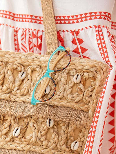 Lucia Reader -Turquoise To Tortoise /Natural Bamboo