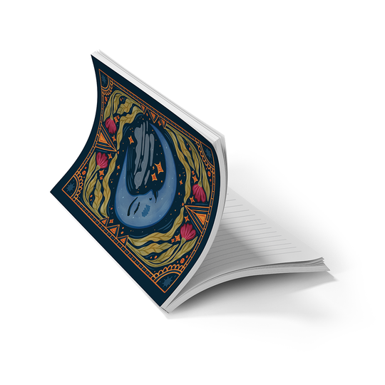 Moon Tarot Soft Touch Classic Layflat Notebook Journal