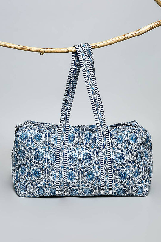 Front Pocket Quilted Adjustable Strap Duffel Bags