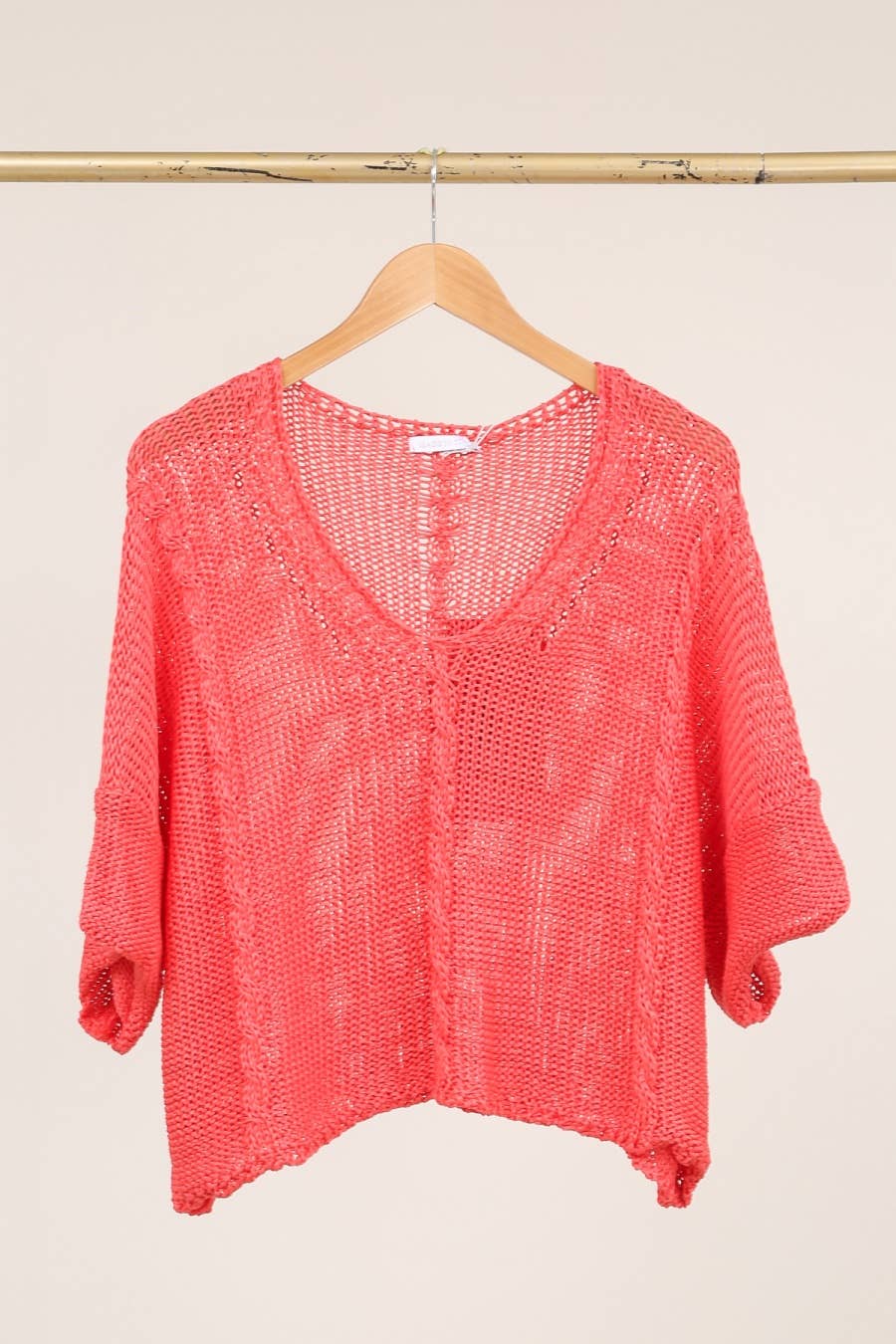 Cotton Knit Sweater
