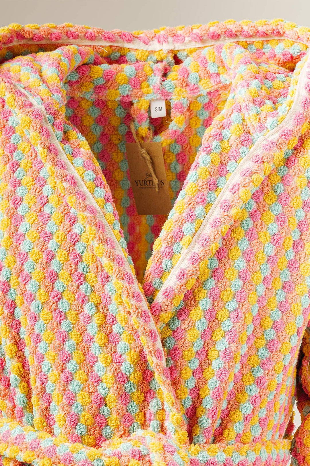Handwoven Turkish Cotton Bath Robe