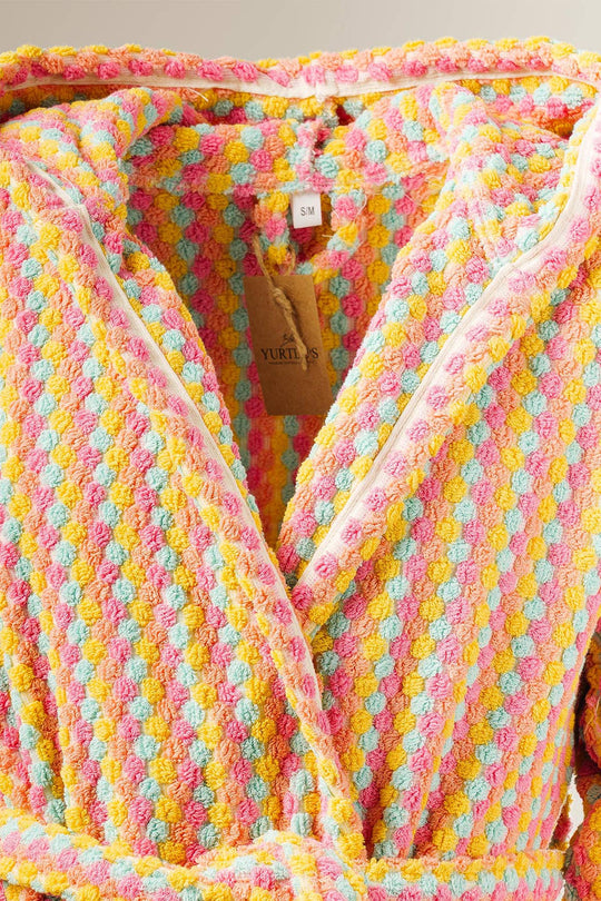 Handwoven Turkish Cotton Bath Robe