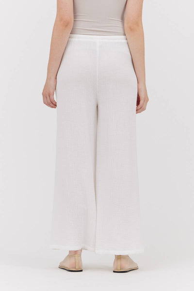 Long Line Gauze Pants