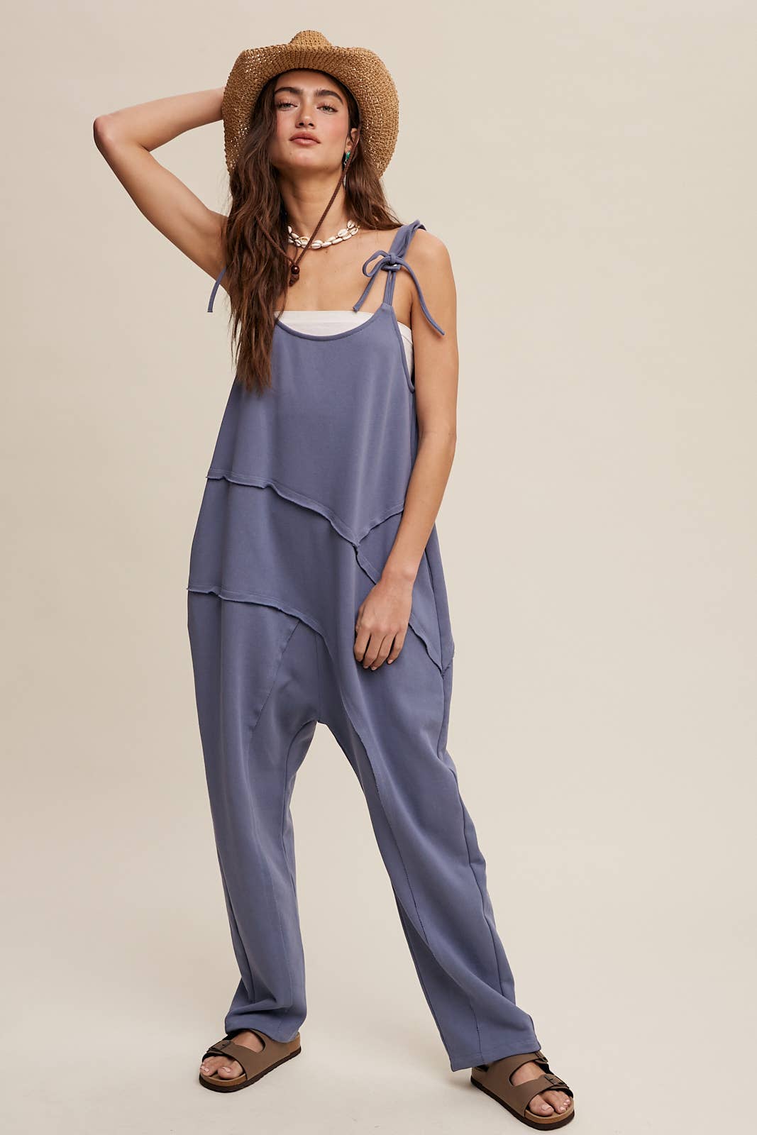 Asymmetrical Layered Jumpsuit