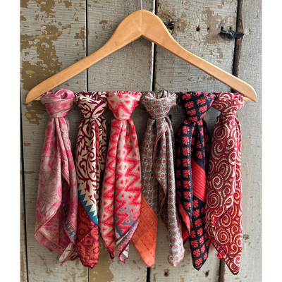Upcycled Silk Bandana