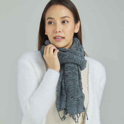 100% Cotton Fair Trade Free Weave Scarf