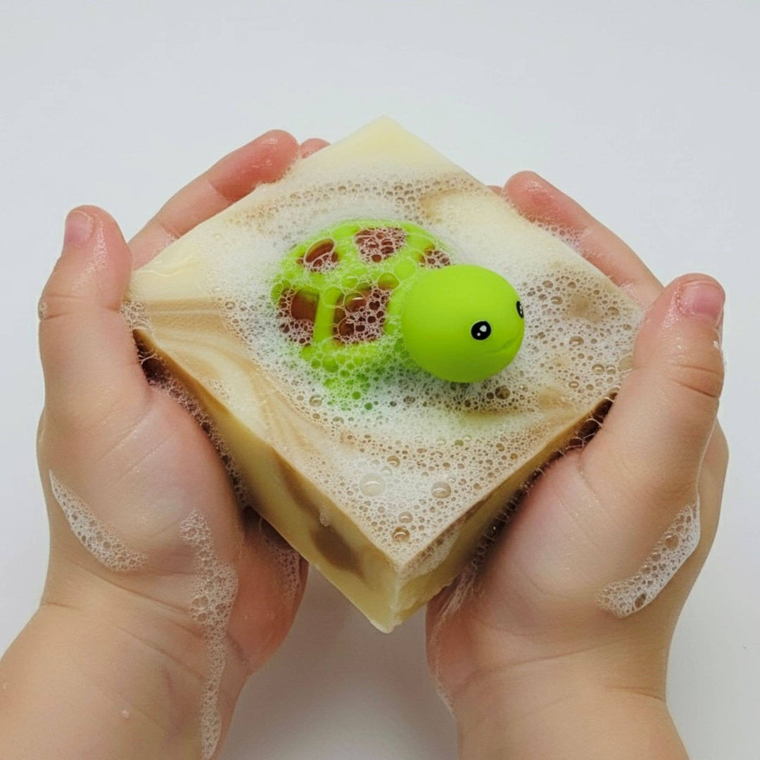 Turtle Handmade Soap Bar for Kids