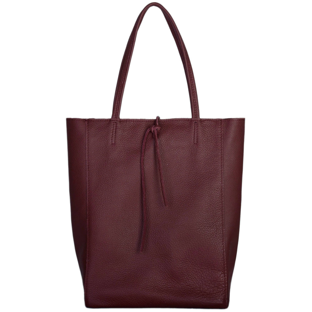Italian Full-Grain Leather Tote Bag