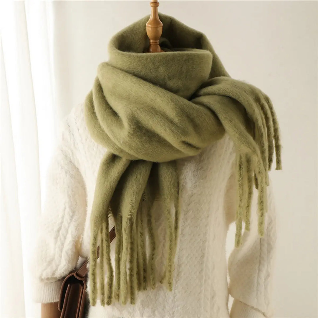 Colorblock Winter Scarf