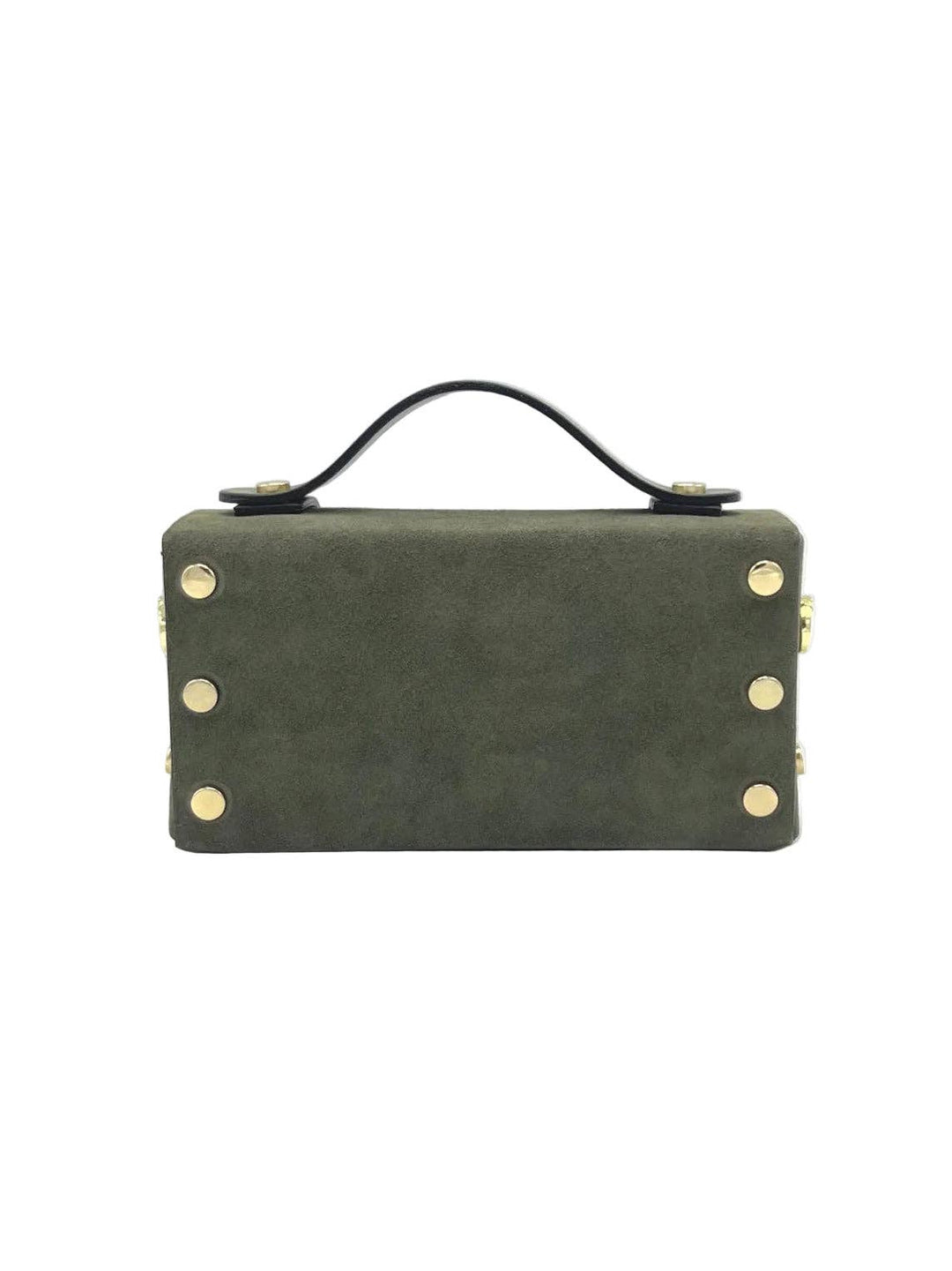 Genuine Italian Suede Mini Clutch
