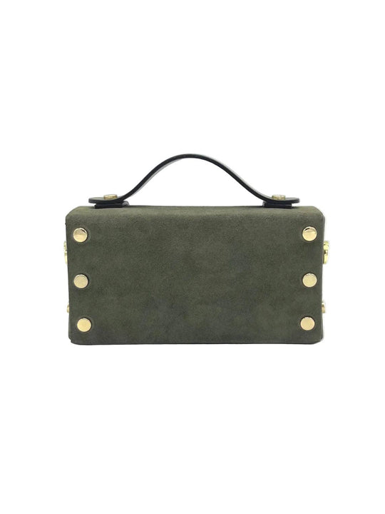 Genuine Italian Suede Mini Clutch