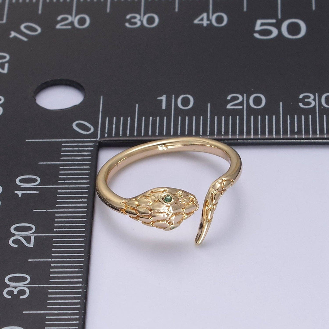 Adjustable Snake Wrap Ring