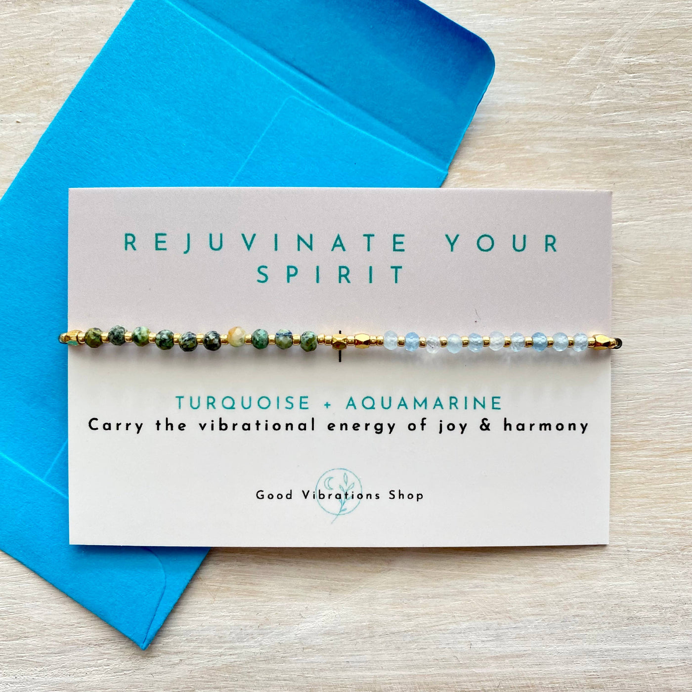 Rejuvenate Your Spirit ⎮ Gemstone Intention Bracelet