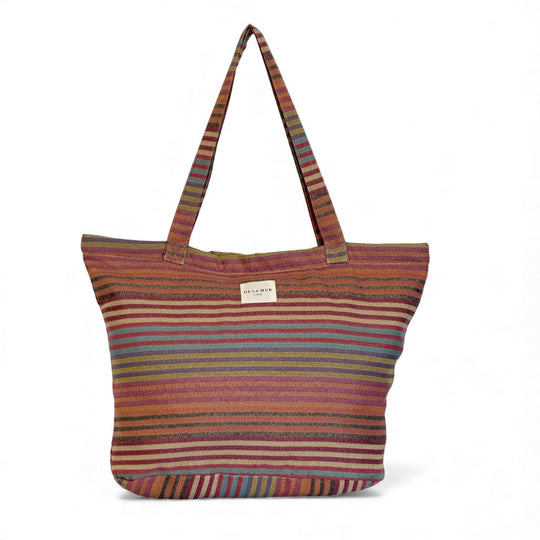 Large Zippered Tote Bag