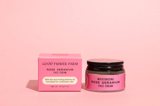 Rose Geranium Organic Herbal Face Cream