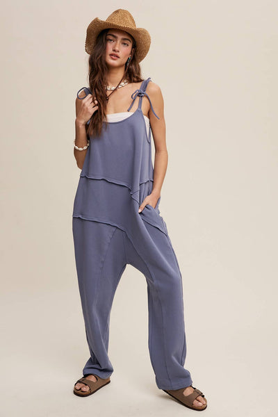 Asymmetrical Layered Jumpsuit