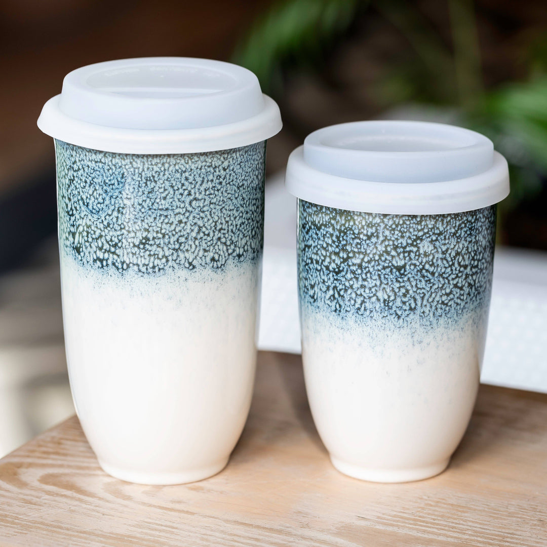 Glacier Ceramic Travel Cup 16oz