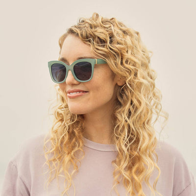 Biscayne - Soft Sage Green Sunglasses