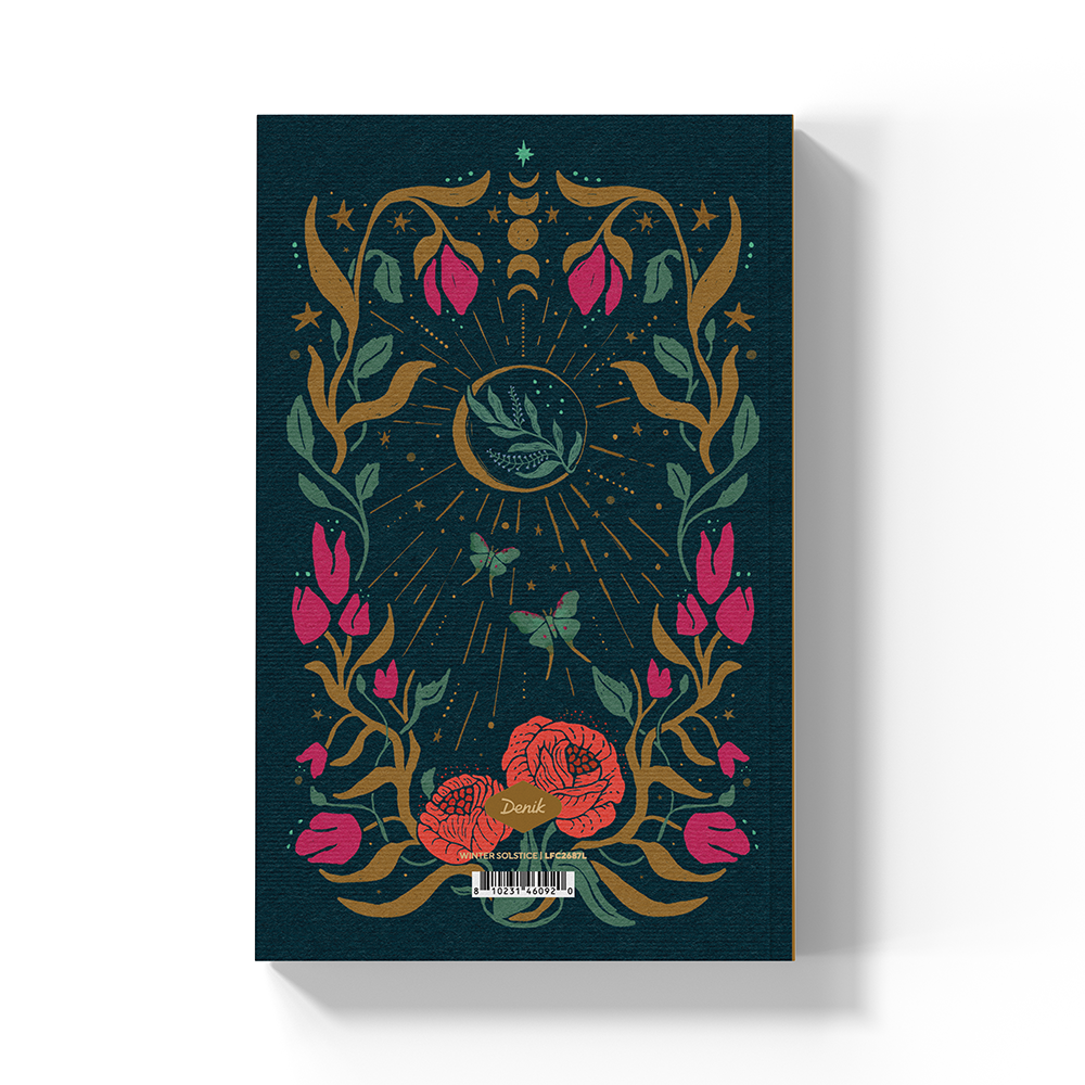 Winter Solstice Soft Touch Classic Layflat Notebook
