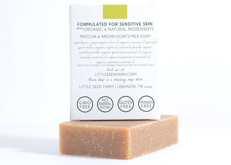 Matcha & Argan Bar Soap - Antioxidant Rich