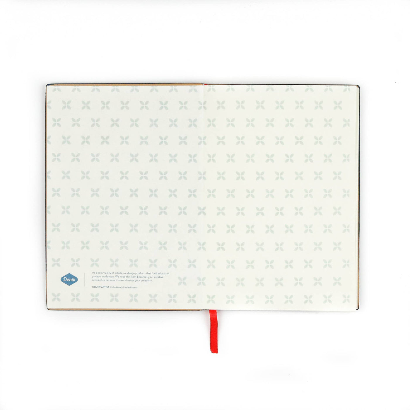 Evelynn Embroidered Layflat Notebook