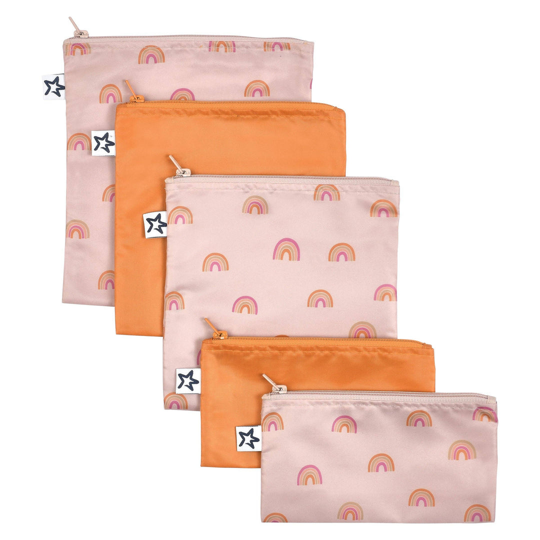 Tiny Twinkle Reusable Snack Bags 5 Pack - Simple Good